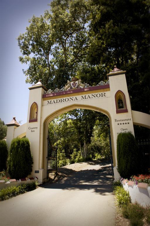 Madrona Manor Hotell Healdsburg Eksteriør bilde